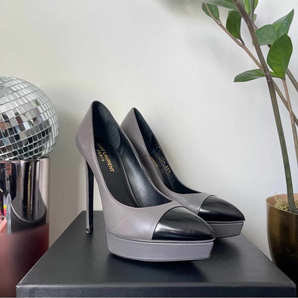 Saint Laurent Janis Platform Heels